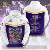 2023 Super Bowl Champions Baltimore Ravens Signatures Apparels Hoodie 3D