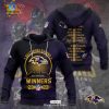 Tampa Bay Buccaneers NFC South Division Back To Back Apparels Hoodie 3D