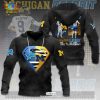 Michigan Wolverines Football Undefeated 23 Perfect Season Navy Apparels Hoodie 3D