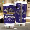 Green Bay Packers Custom NFC Wild Card Winners Signatures Tumbler Cup