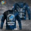 2023 AFC Divisionbal Winners Baltimore Ravens Navy Apparels Hoodie 3D