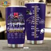 Bruce Springsteen 60 Year 1964 2024 Memories Signatures Black Tumbler Cup