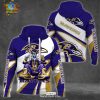 Custom Name Washington Commanders Bugs Bunny Sport Clothing 3D Hoodie And Pants