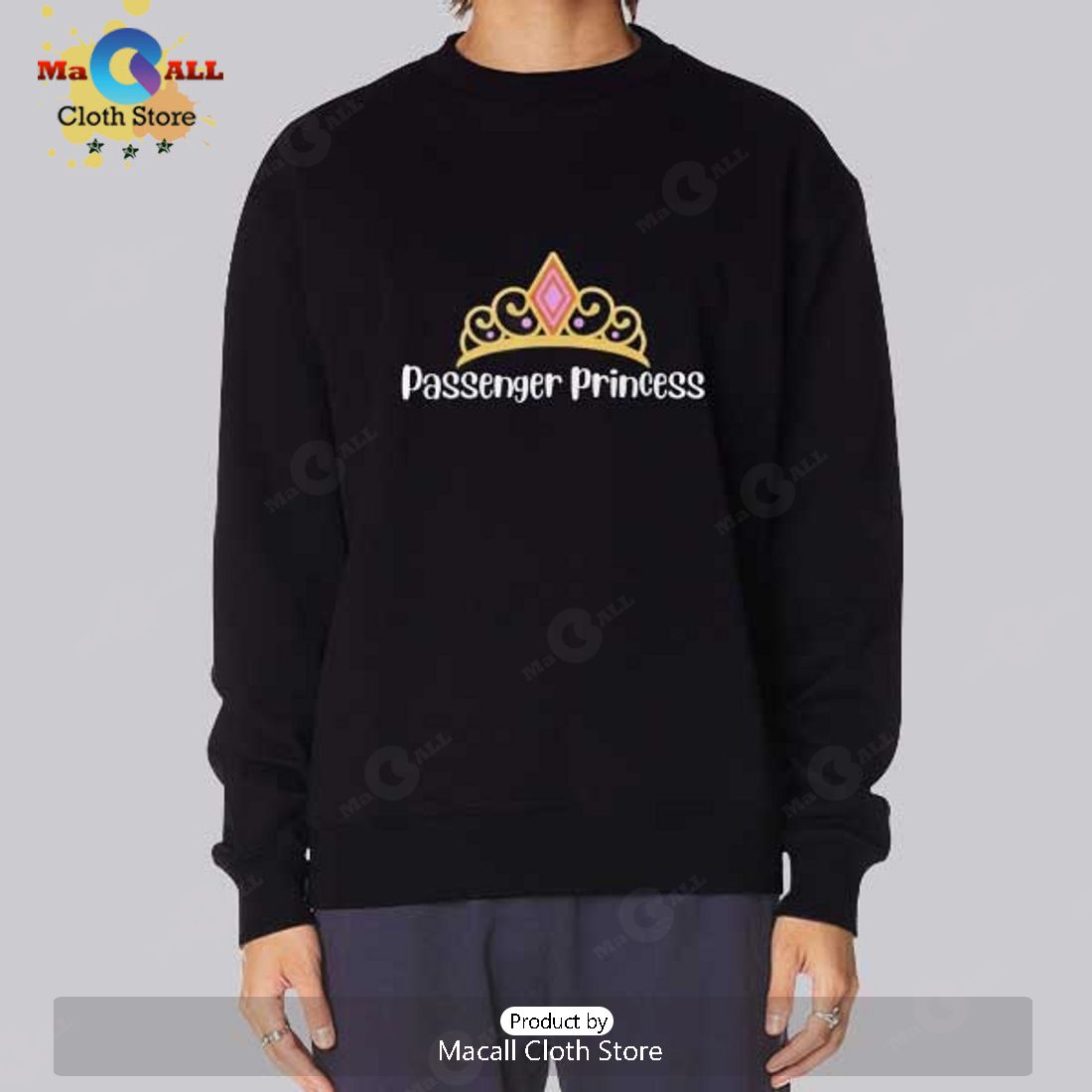 Funny Crown Passenger Princess T-Shirt
