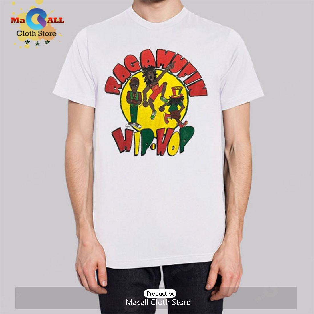 Vintage Parody Ragamufin Hip Hop T-Shirt