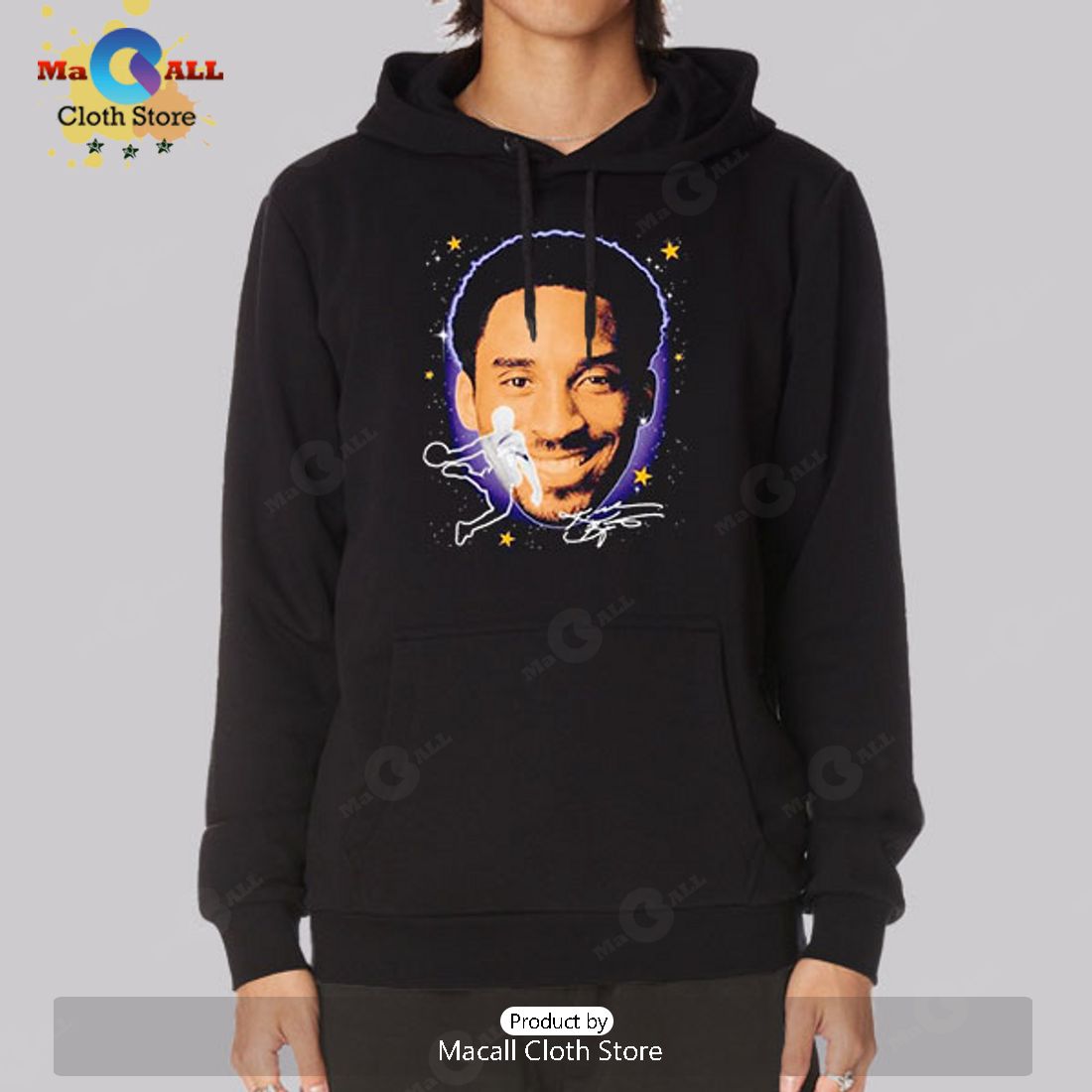 Big Face Kobe Bryant Hoodie
