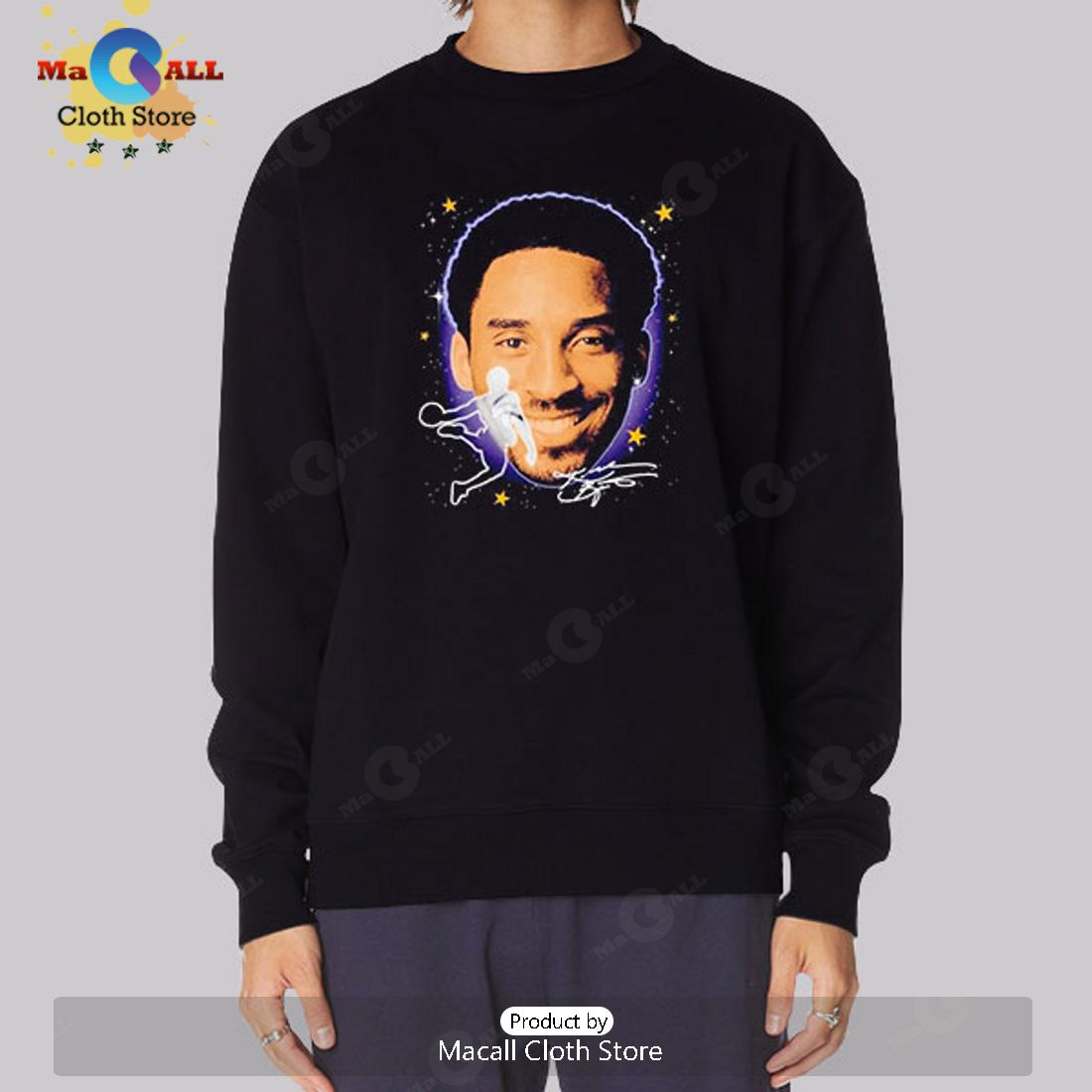 Big Face Kobe Bryant Hoodie