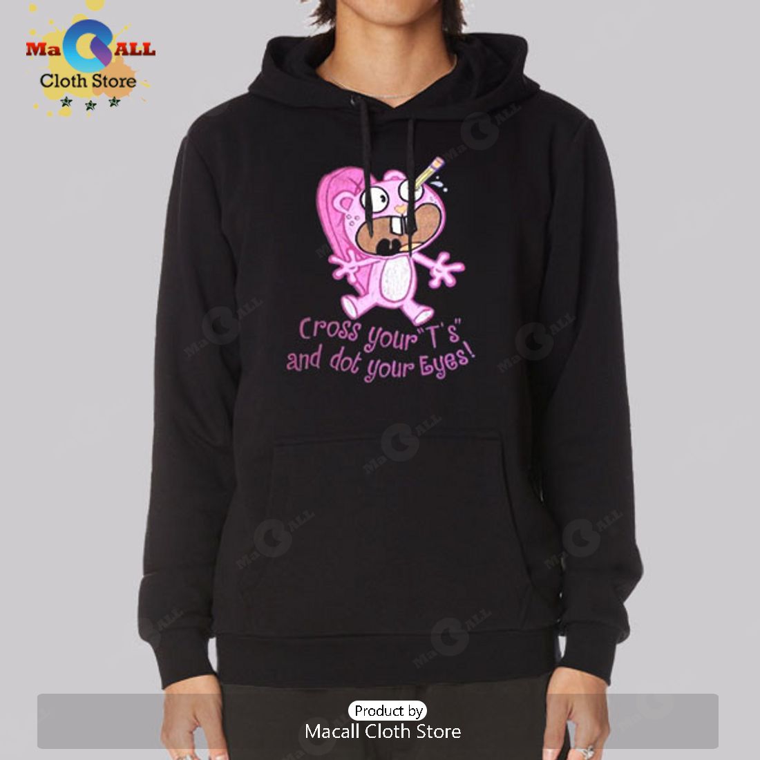 Funny Cartoon Happy Tree Friends Hoodie