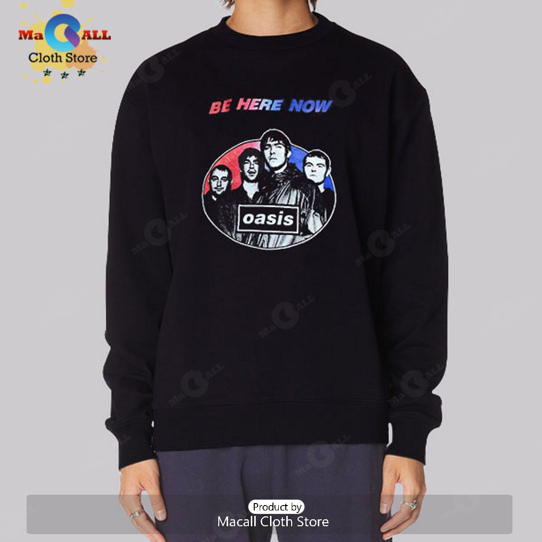 Vintage Album Be Here Now Oasis Hoodie