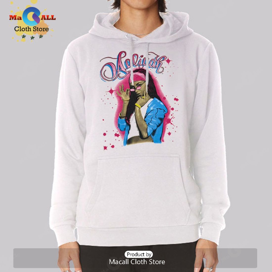 Vintage Graphic Aaliyah Hoodie