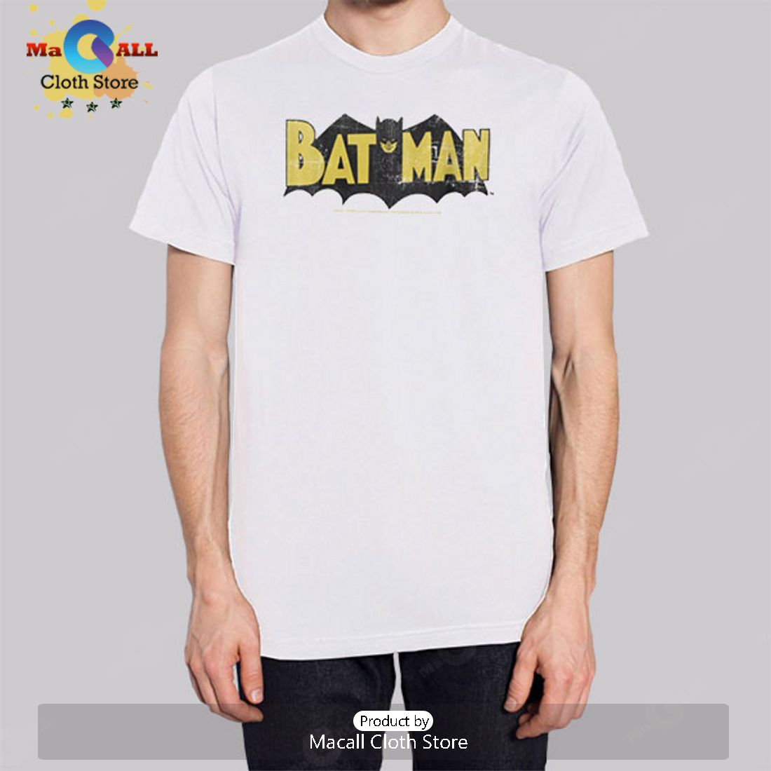 Vintage Graphic Logo Batman Hoodie