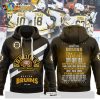 Boston Bruins Celebrating 100 Years Of Boston Bruins Hockey Paint Style Hoodie 3D