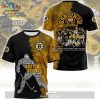 Boston Bruins Of 100th Anniversary Hockey Apparels Mix Color Hoodie 3D