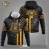 Celebrating 100 Years Of Boston Bruins Hockey Player Logo Black Apparels Hoodie 3D