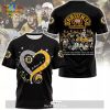 Limited Boston Bruins Custom Name And Number Hockey Black Hoodie 3D