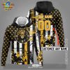 Custom Name Detroit Lions AFC Champions 2024 Gifts Hoodie And Pants