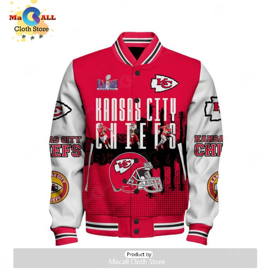 Kansas City Chiefs Super Bowl Champions Special Design Red Baseball Jacket, Sport Jacket