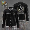 Collingwood FC Magpies 1892 Black Sport Jacket, Baseball Jacket
