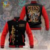 Kiss Band Gene Simmons Signatures Black Baseball Jacket, Sport Jacket