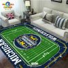 2023 National Champions Michigan Wolverines Football Green Rectangular Rug
