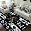 2023 National Champions Michigan Wolverines Football Green Rectangular Rug