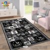 Collingwood FC Wall Design Rectangular Rug Limited Edition