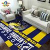 Luxury Las Vegas Raiders NFL EST 1960 Black Rectangular Rug Limited Edition