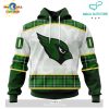 Custom NFL Arizona Cardinals Special Design For St. Patrick’s Day Hoodie 3D