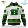 Custom NFL Carolina Panthers Special Design For St. Patrick’s Day Hoodie 3D