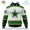 Custom NFL Denver Broncos Special Design For St. Patrick’s Day Hoodie 3D