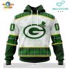 Custom NFL Detroit Lions Special Design For St. Patrick’s Day Hoodie 3D