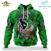 Custom NFL Indianapolis Colts For St. Patrick Day Special Design Hoodie 3D