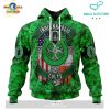 Custom NFL Jacksonville Jaguars For St. Patrick Day Special Design Hoodie 3D
