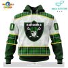 Custom NFL Kansas City Chiefs For St. Patrick Day Special Design Hoodie 3D