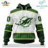 Custom NHL New York Rangers Special Mardi Gras Design Hoodie