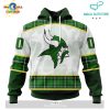 Custom NFL Miami Dolphins For St. Patrick Day Special Design Hoodie 3D