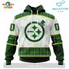 Custom NFL New York Jets Special Design For St. Patrick’s Day Hoodie 3D