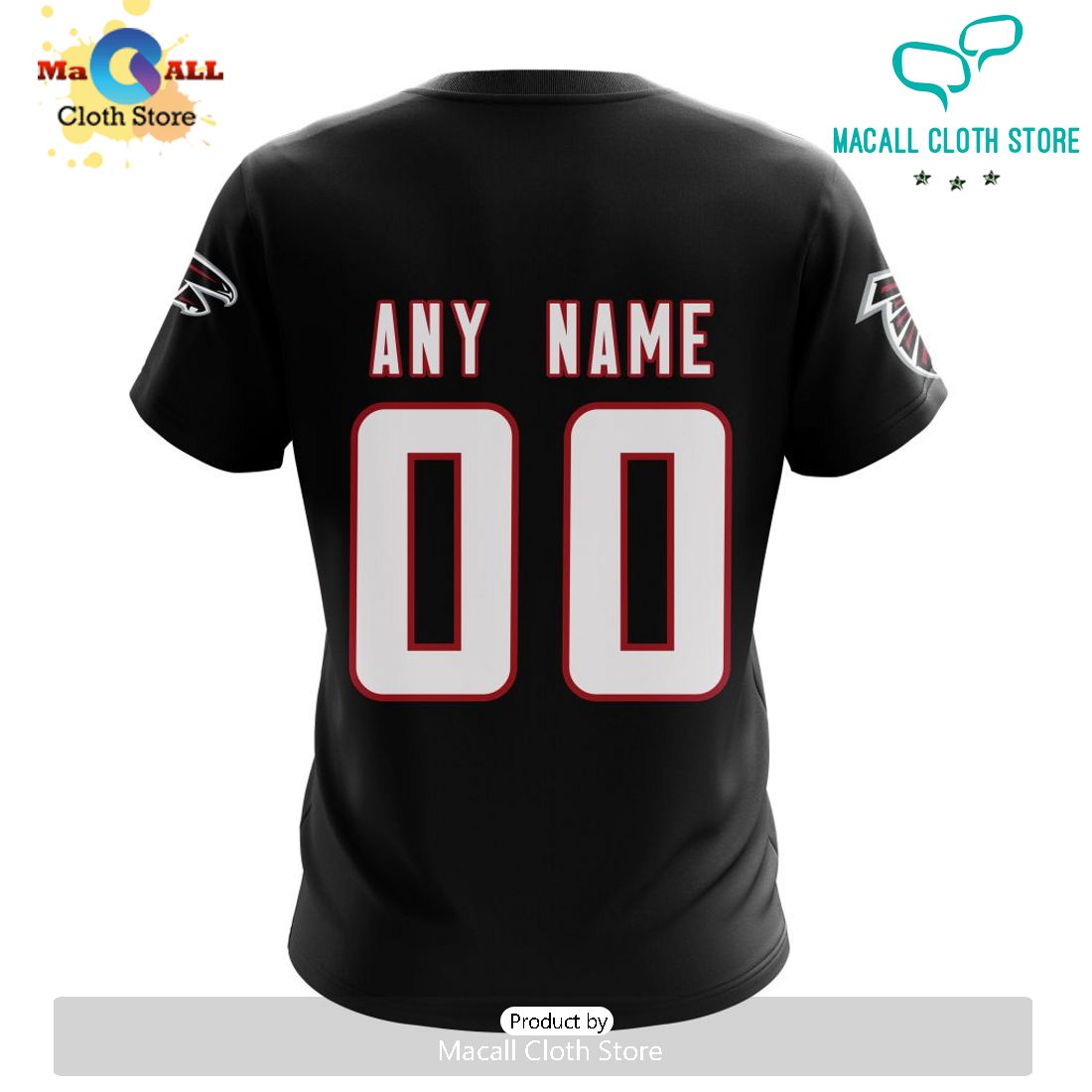 NFL Atlanta Falcons 2024 Personalized Name And Number Hoodie 3D NFL Atlanta Falcons 2024 Personalized Name And Number Hoodie 3D