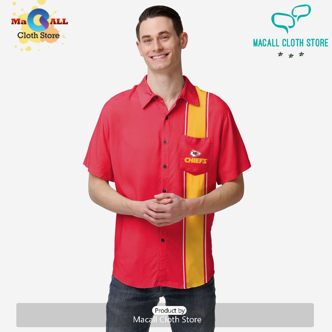 Kansas City Chiefs Bowling Stripe Hawaii Shirt Limited Edition