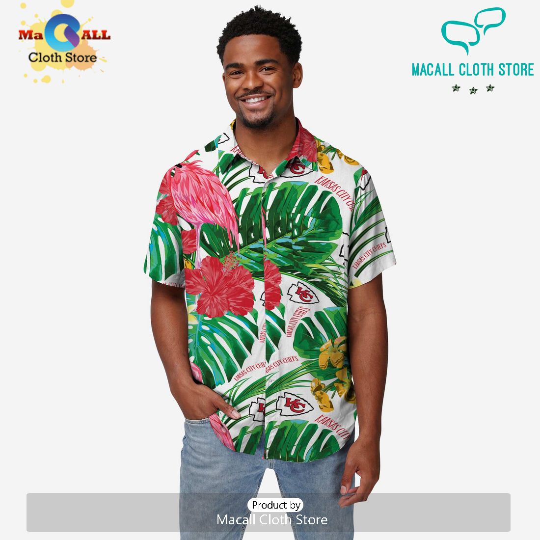 Kansas City Chiefs Flamingo Hawaii Shirt Limited Edition