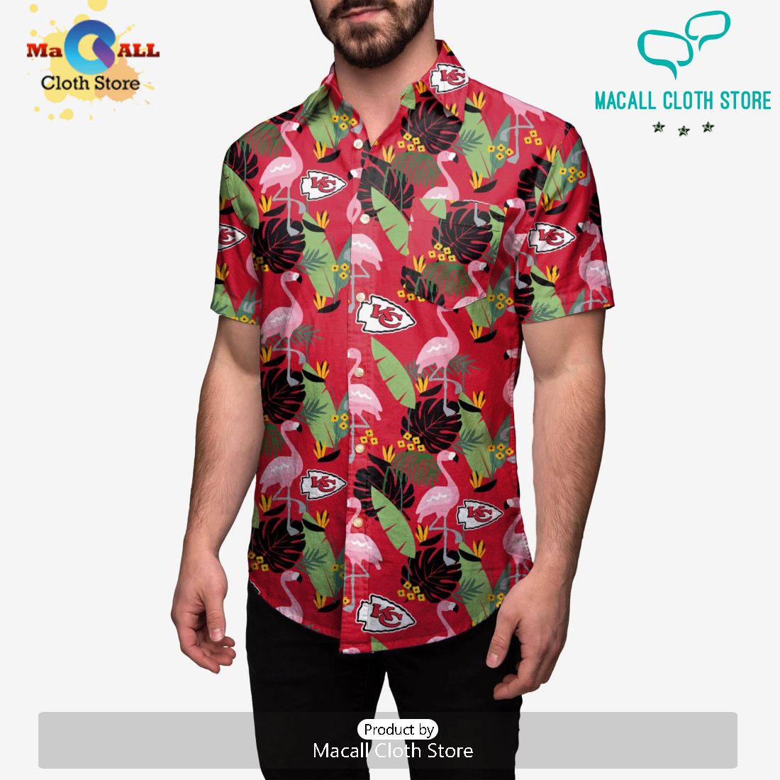 Kansas City Chiefs Floral Hawaii Shirt Limited Edition