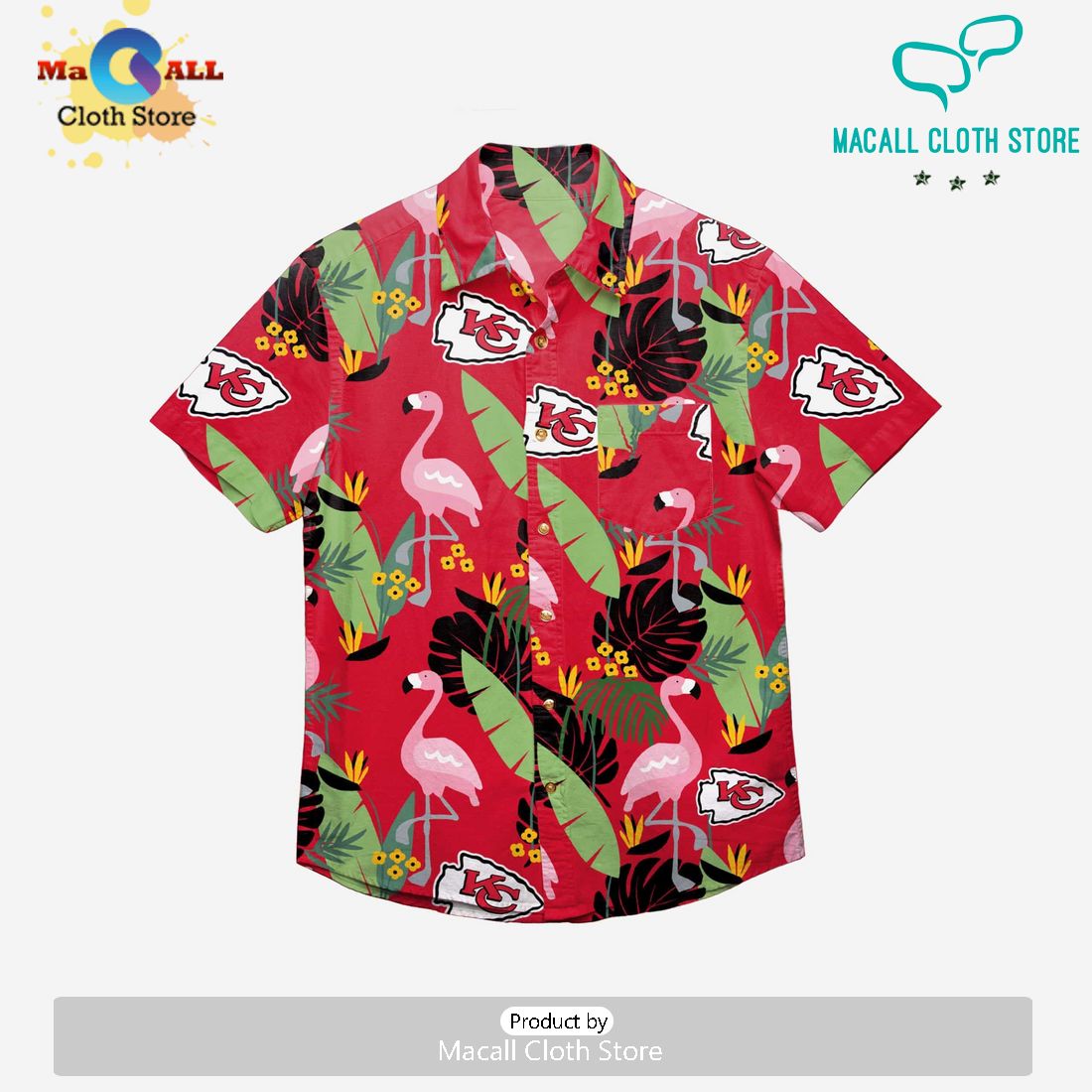 Kansas City Chiefs Floral Hawaii Shirt Limited Edition
