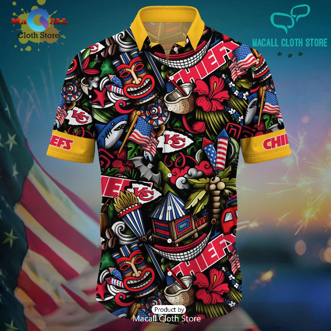 Limited Edition Kansas City Chiefs NFL Flower For Fans Summer Hawaii Shirt