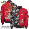 Kansas City Chiefs Kingdom Super Bowl Champions Red Baseball Jacket Limited