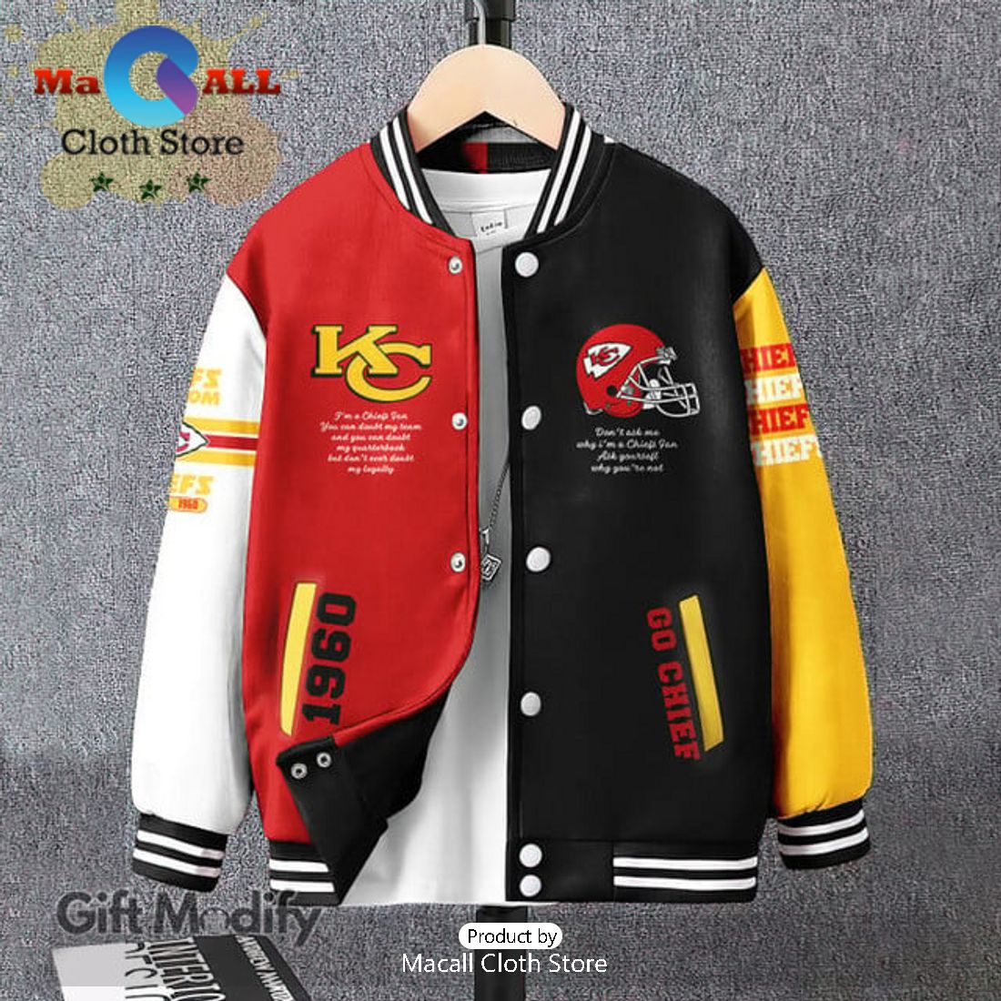 Limited Kansas City Chiefs Damn Right I Am A Chiefs Fan Win Or Lose Baseball Jacket