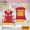 Super Bowl Champion Kansas City Chiefs Navy Design Baseball Jacket Limited