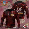 Kansas City Chiefs AFC Champion Red Design Baseball Jacket All Over Printed