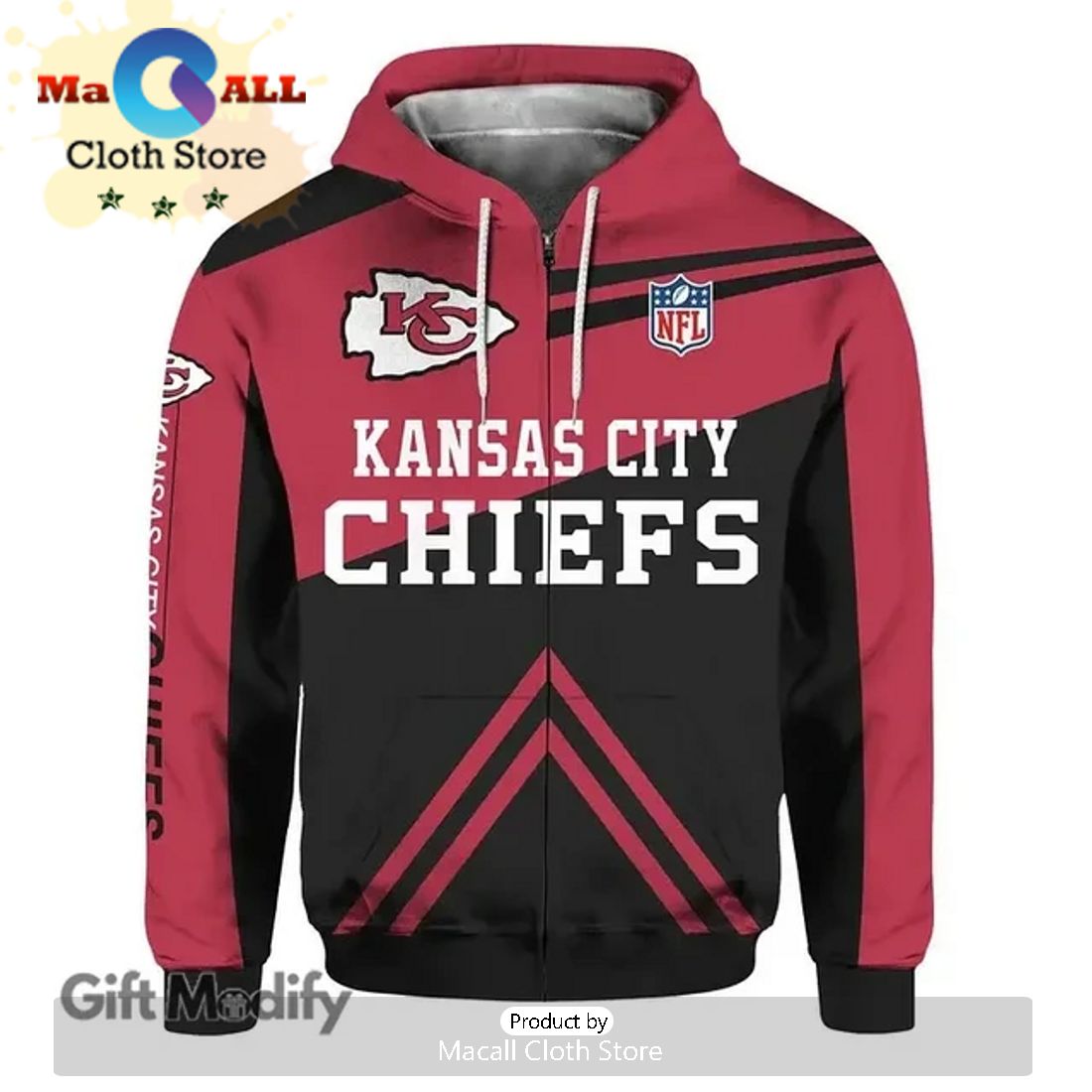 Kansas City Chiefs Super Bowl NFL Champion Red Hoodie 3D Limited Edition