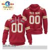 NFL Kansas City Chiefs Skull Player Red Design Hoodie 3D Limited Edition