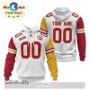 2023 AFC Champions Kansas City Chiefs Back 2 Back Signatures Red Hoodie